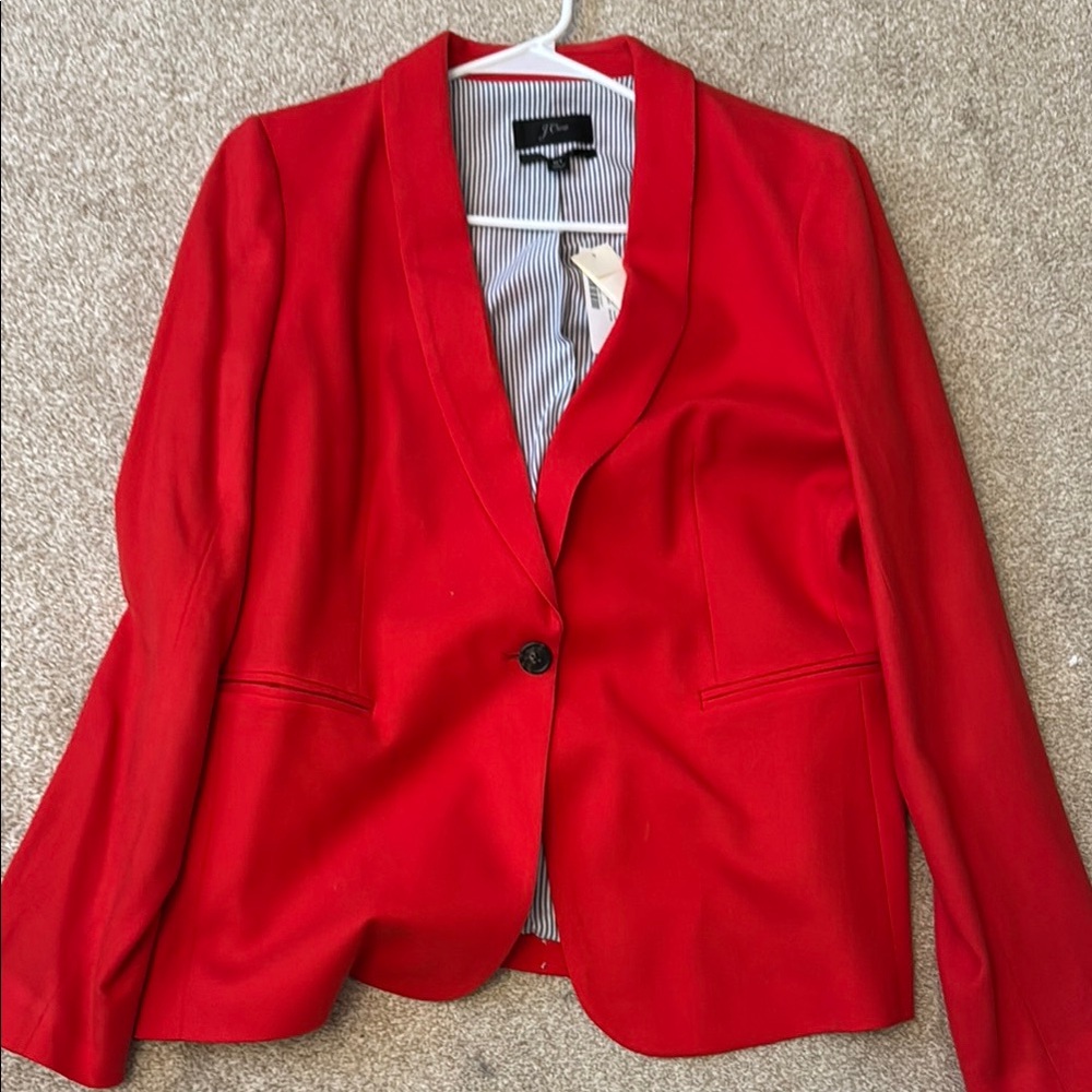 Women's Red Blazer